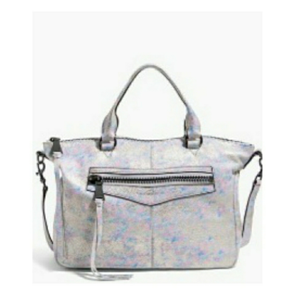 Aimee Kestenberg 2021 Metallic Opal Leather Satchel